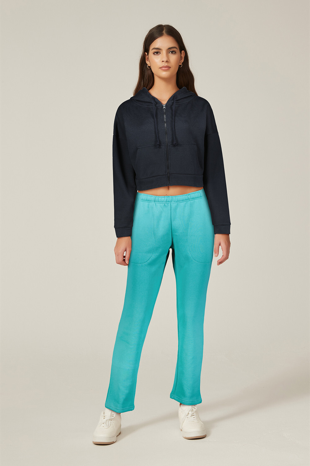 Pantalon Deportivo Mixtis 5080 Verde Azulado