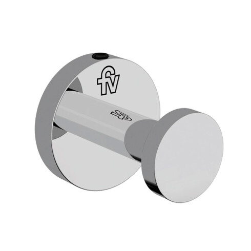 Percha Simple Cromada Linea Lilo 3.8Cm De Diametro CROMO