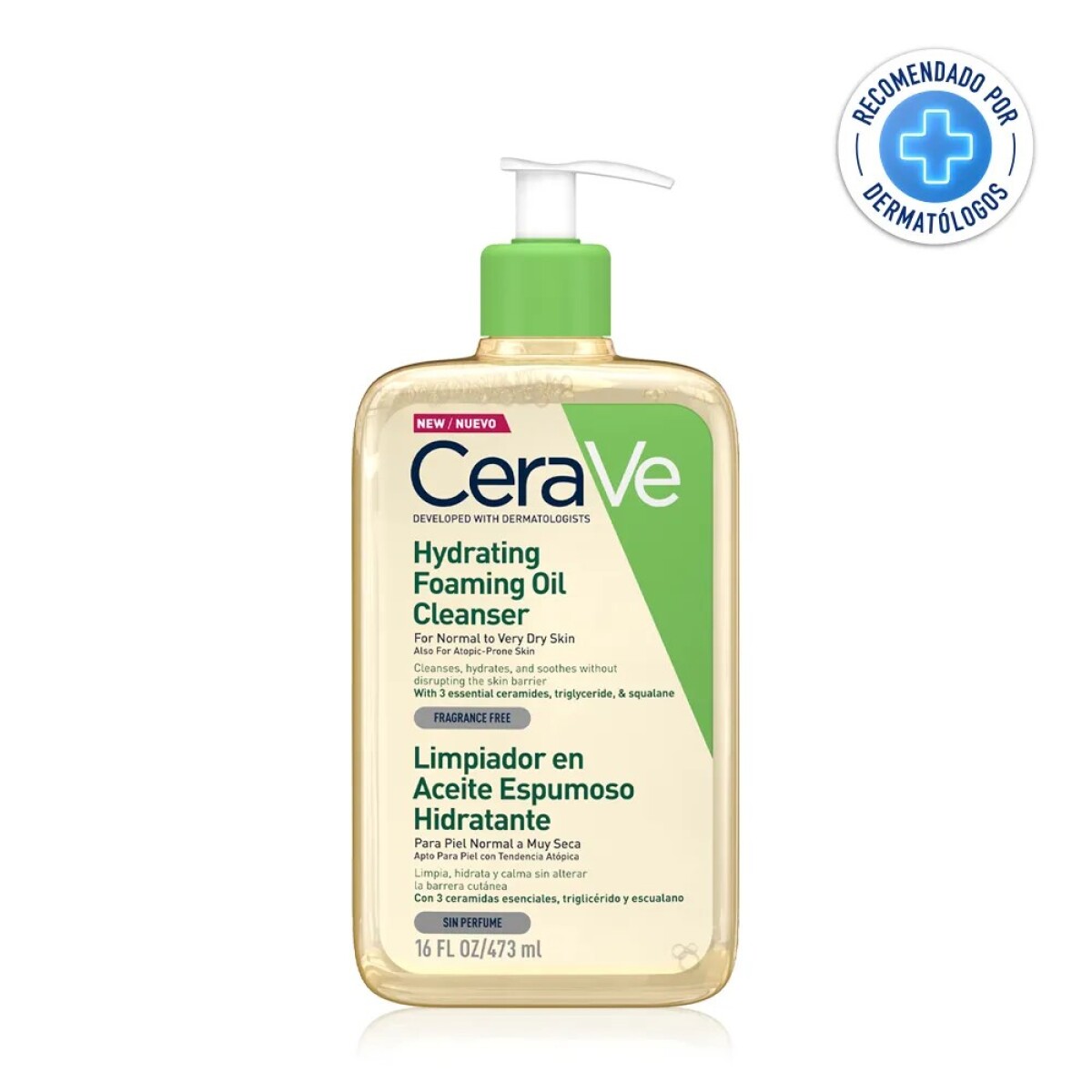 Limpiador en Aceite Espumoso 473 ml – CeraVe 