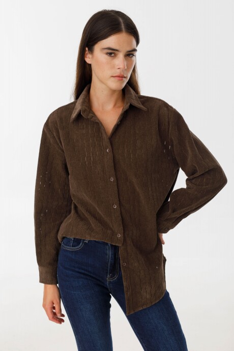 Camisa Liora Marron