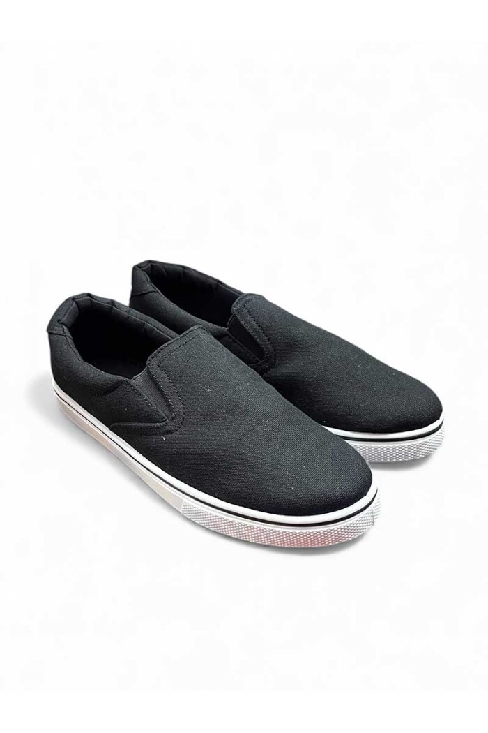 MOCASIN NAUTICO LONA FE300 Negro