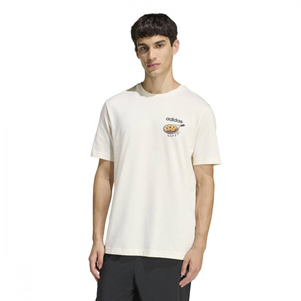 REMERA ADIDAS M COOKIE Hombre KD3931 Blanco
