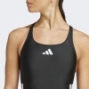 Traje de Natación Adidas 3 Tiras Negro