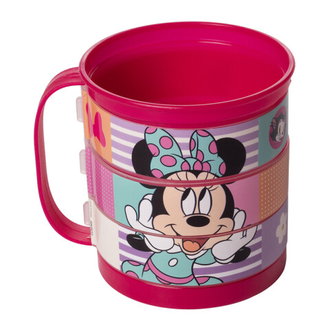 Taza Plástica Puzzle Minnie 360 ml U