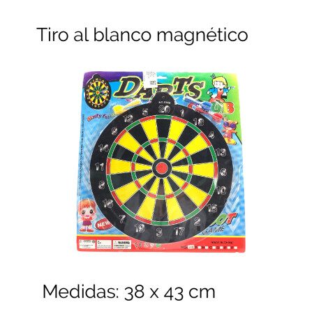 Tiro Al Blanco Magnetico C/3 Dardos 4200 Unica