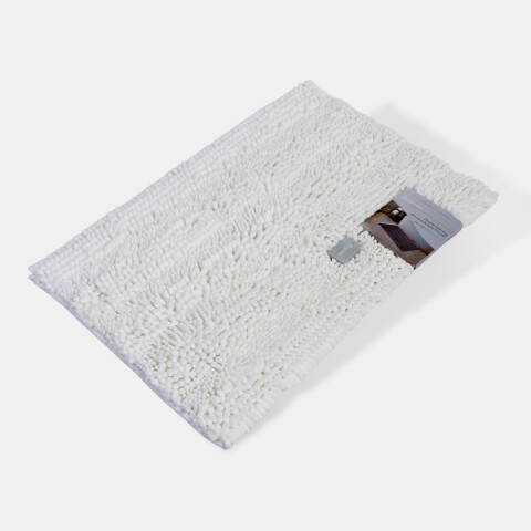 ALFOMBRA BLANCO 53X81CM P/BAÑO Unica