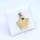Dije en Oro 18 K Forma De Estrella Dije en Oro 18 K Forma De Estrella
