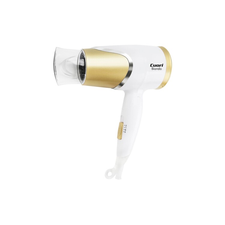 SECADOR DE CABELLO CUORI BIONDO 1200W BLANCO