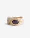 Brazaletes Piedra Brazalete Piedra Vintage - Dorado