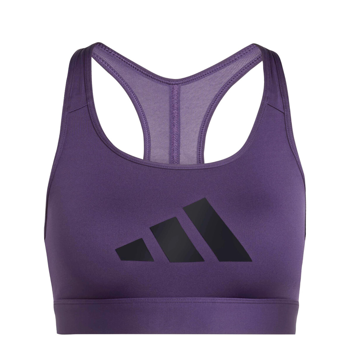 Top de Mujer Adidas Powerreact Big Logo Adidas - Violeta 
