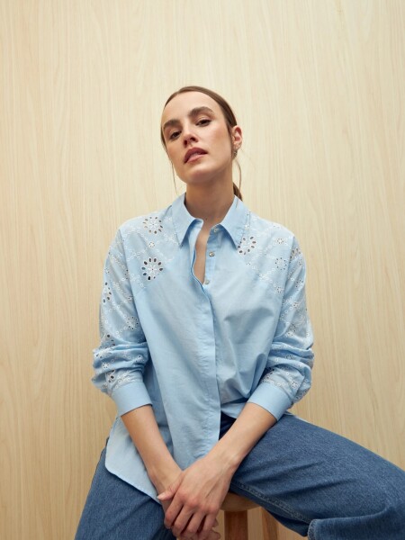 CAMISA ALLIE NULIANA CELESTE