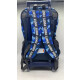 Mochila Footy C/carro Camuflada Azul Con Luz Led 18 (f901) Mochila Footy C/carro Camuflada Azul Con Luz Led 18 (f901)