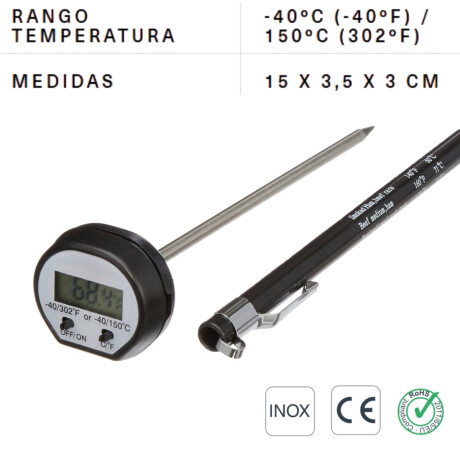 Termómetro electrónico de carne Termómetro electrónico de carne