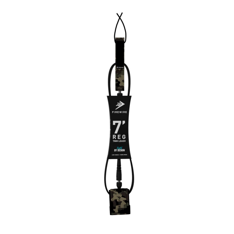 Leash - Firewire - All Day - 7ft 7mm - Camo