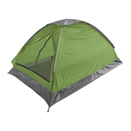 Carpa Iglú 2 Personas P/ Camping 2.00x1.45m + Bolso Verde Claro