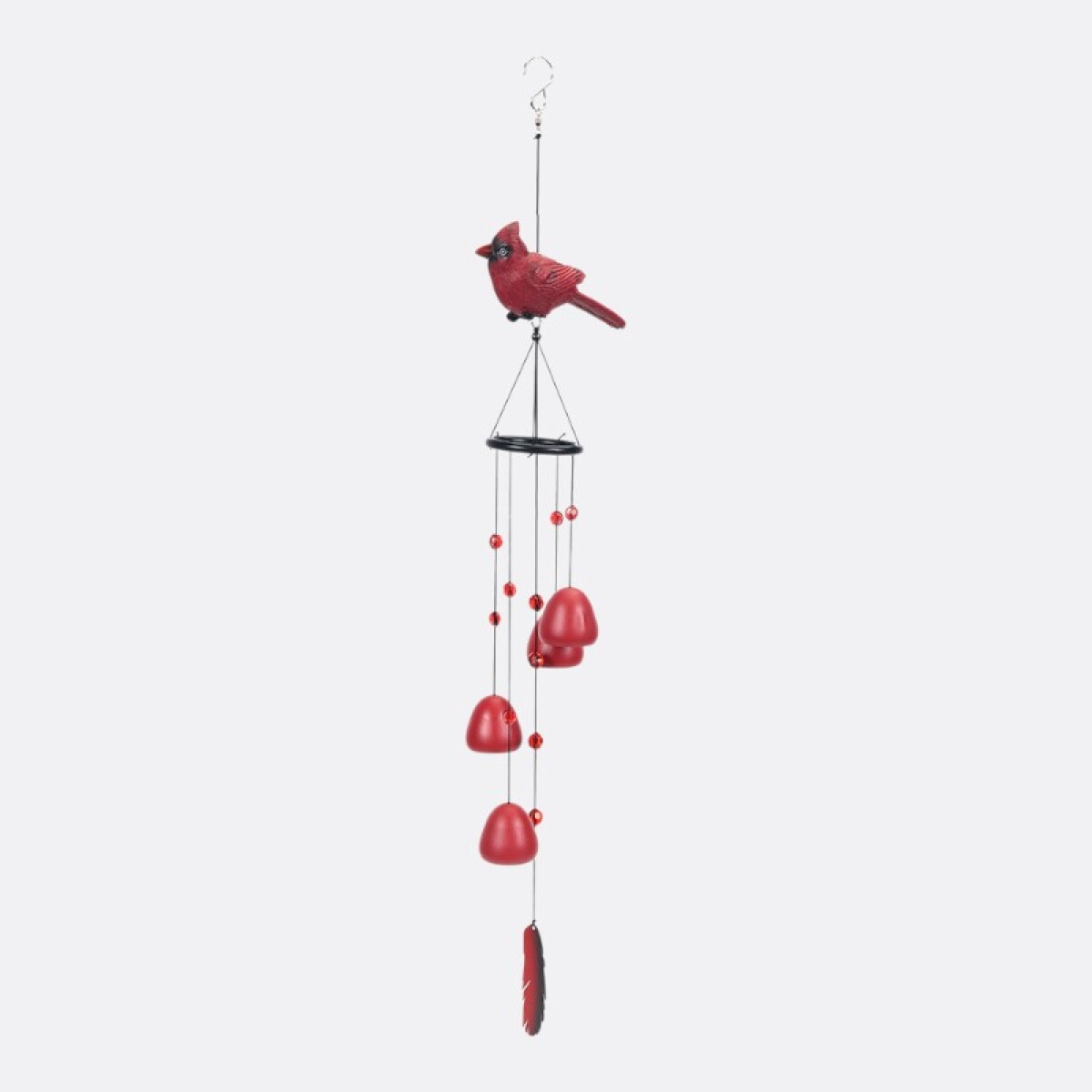 Campana de Viento Aves - Rojo 