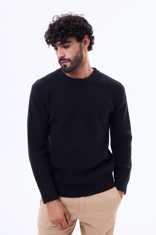 Buzo Tejido Babylon Negro