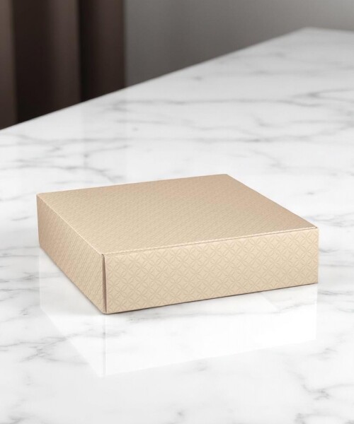 Caja rígida 4 botellas 34x37x9 - 37523 - MATELASSE NUDO Caja rígida 4 botellas 34x37x9 - 37523 - MATELASSE NUDO