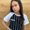 Crop Top Miland NY Negro