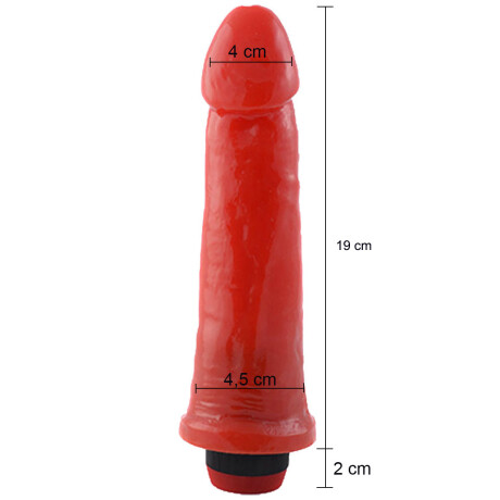 Vibrador Súper Rojo