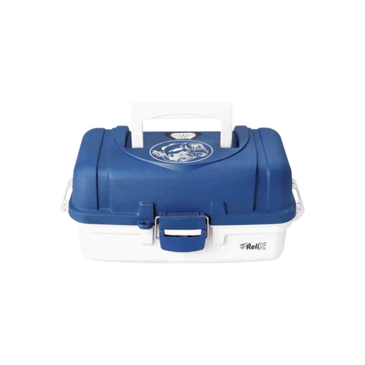 Valija de pesca TB 6100 azul y gris 