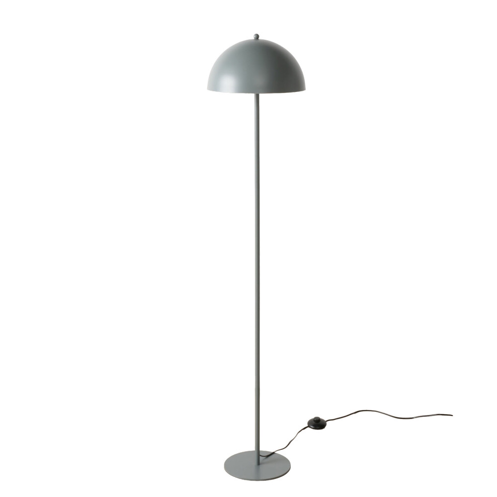 LÁMPARA DE PIE METAL GRIS 205996