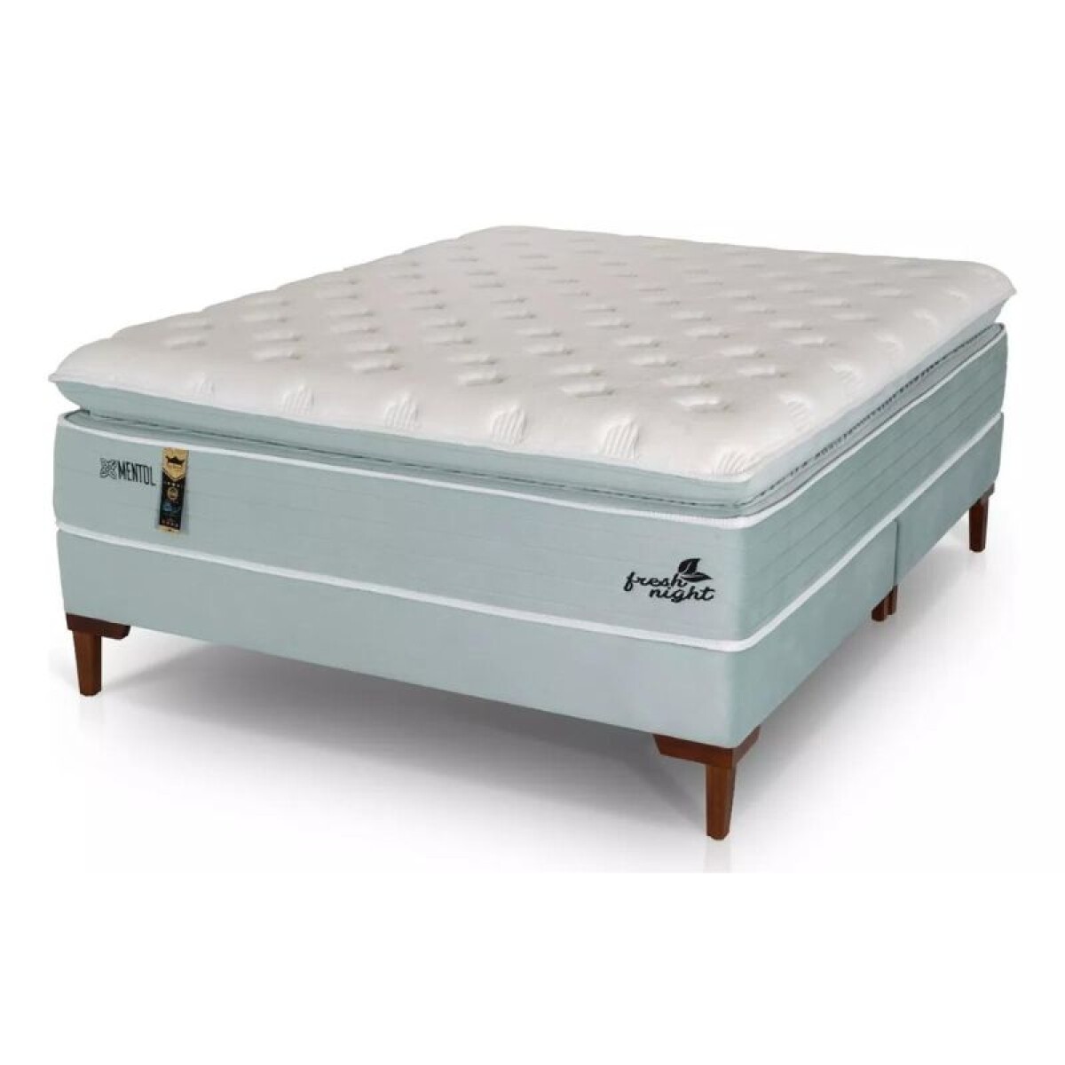 SOMMIER DE ESPUMA Y RESORTES 2 PLAZAS 1.38 MT - MOLA FRESH NIGHT TOP 
