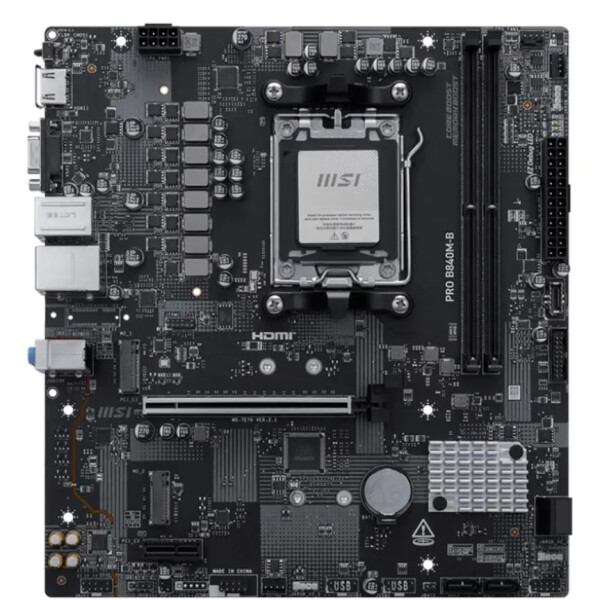 Msi Motherboard Prob840mb Am5 D5 PLACA MADRE MSI PRO B840MB AM5