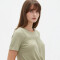 Remera Lomilla Verde Grisaceo
