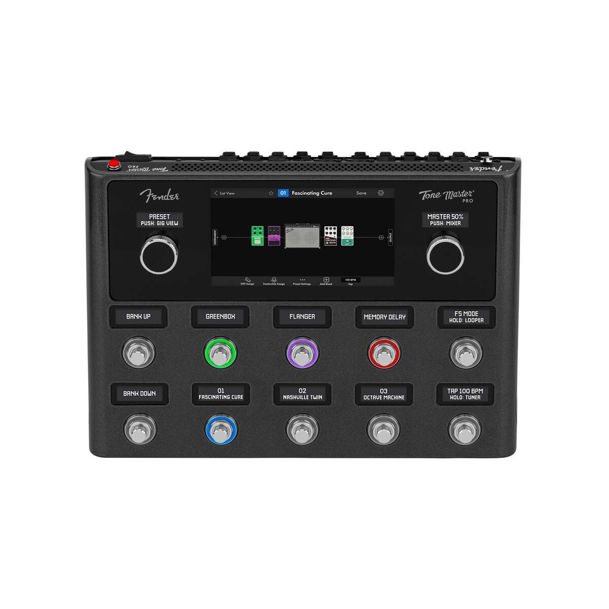 Procesador Multiefectos Fender Tone Master Pro 