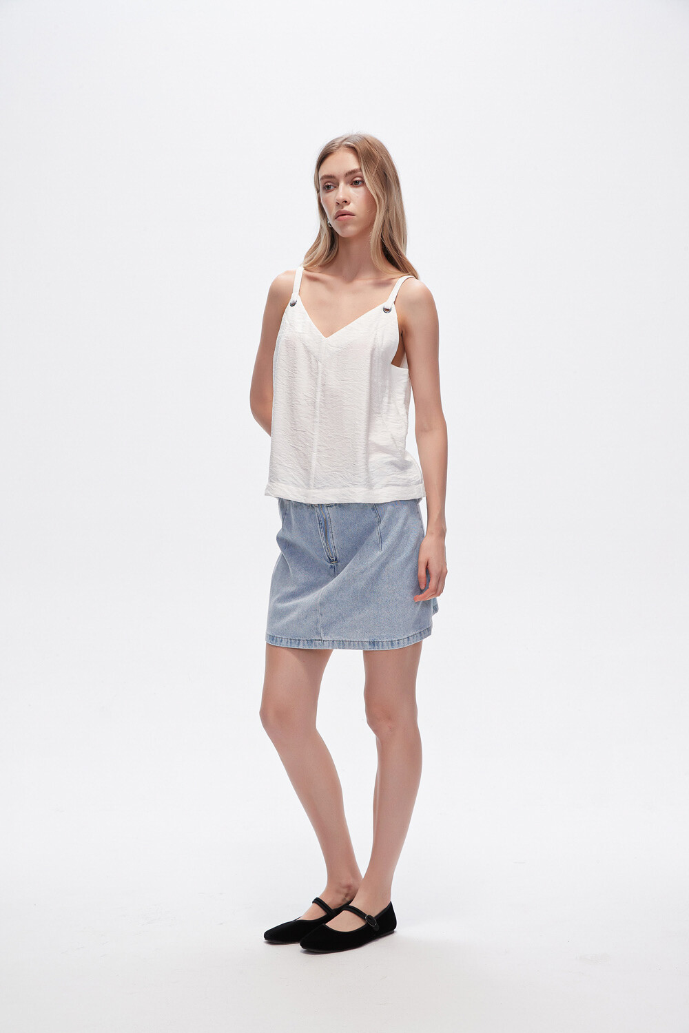 Falda Elfanis Celeste