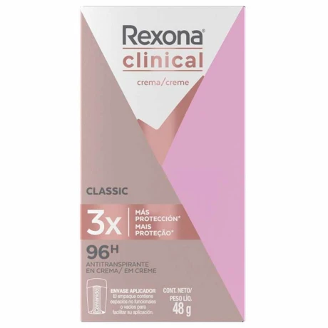 Desodorante Crema Clinical REXONA Women Classic Desodorante Crema Clinical REXONA Women Classic