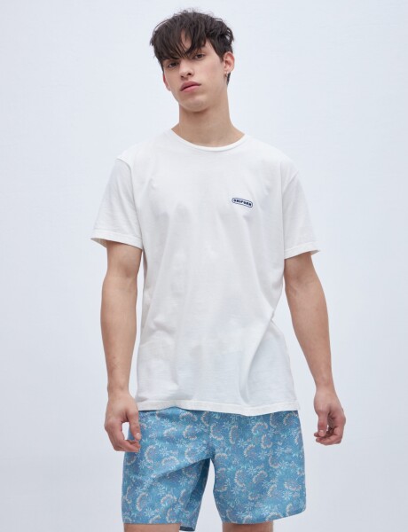 Remera Crew Off white