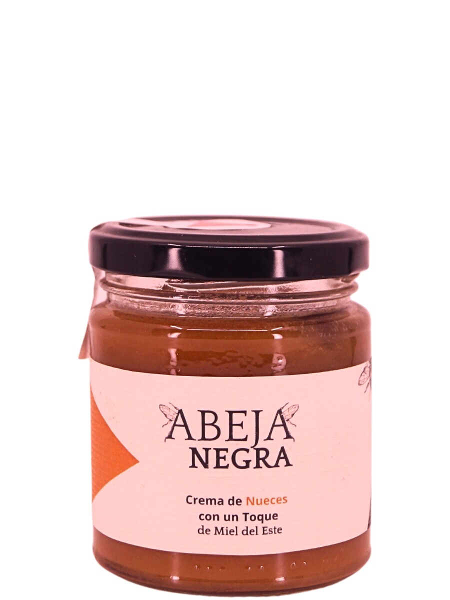 Crema de nueces con un toque de miel Abeja Negra 