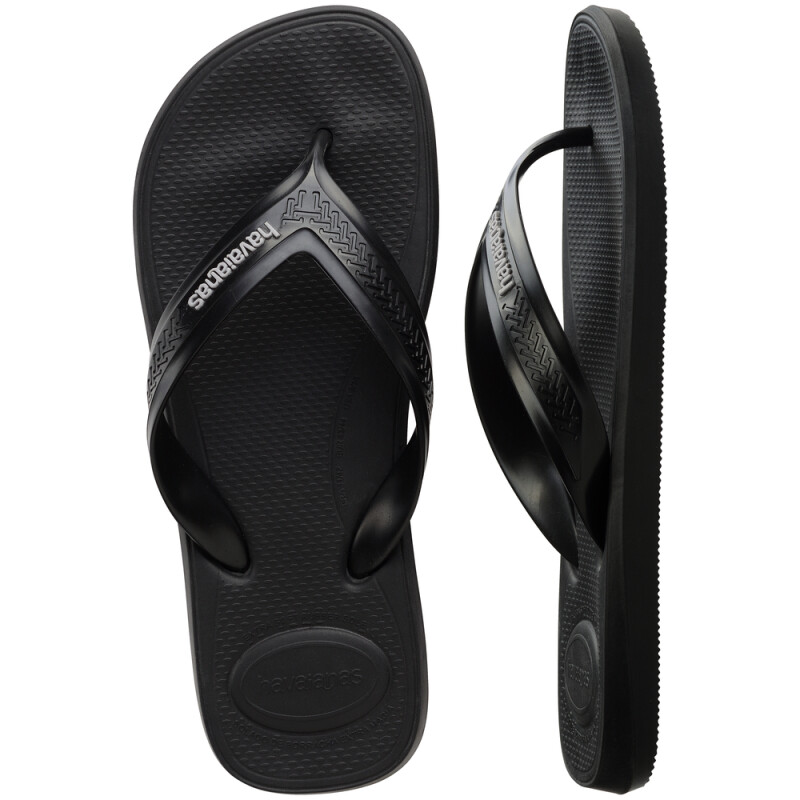 Sandalias Havaianas Top Max Comfort FC Hombre Negro