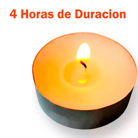 Velas Tea Light Blancas X100 Unidades 14g Velas Tea Light Blancas X100 Unidades 14g