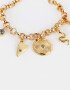 Pulseras Flexibles Bañada en Oro Pulsera Mystic Bañada En Oro - Dorado
