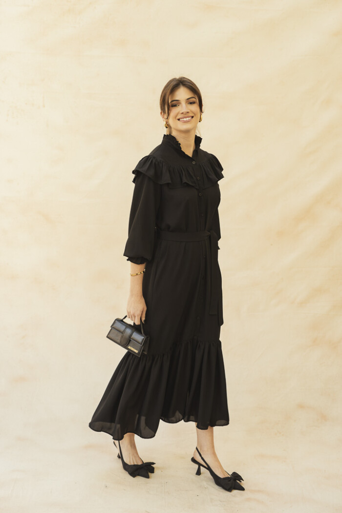 CAMISERO MARIE MAXI NOIR CAMISERO MARIE MAXI NOIR