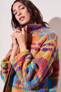 Campera Cuadros Multi