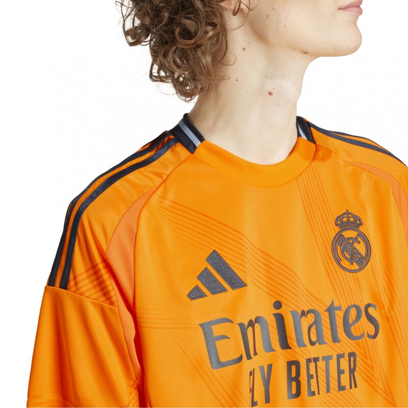 CAMISETA adidas SEGUNDA EQUIPACIÓN REAL MADRID 24/25 ORANGE
