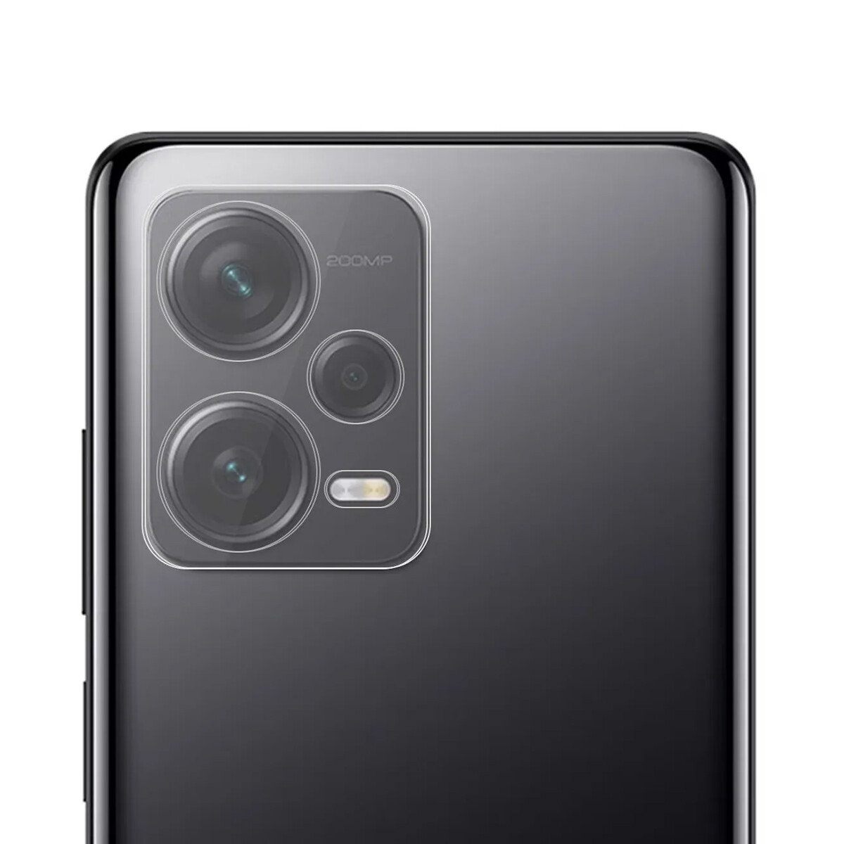 Vidrio Protector de Cámara 9H para Xiaomi Redmi Note 12 Pro+ 5G Negro
