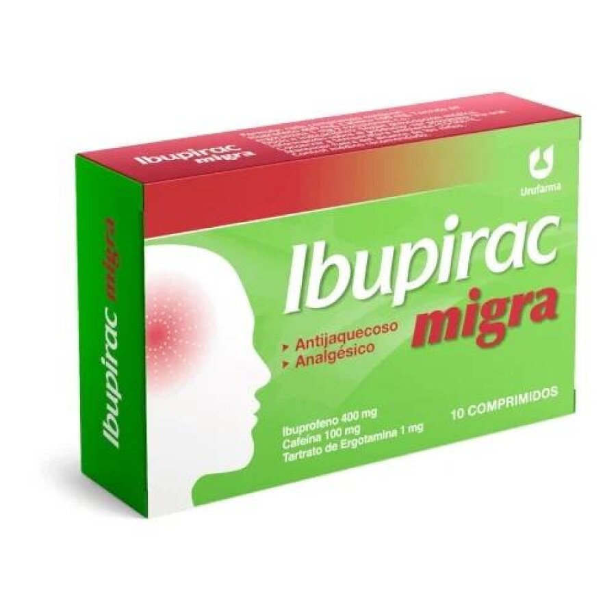 Ibupirac Migra 10 Comprimidos - Urufarma Ibupirac Migra 10 Comprimidos - Urufarma