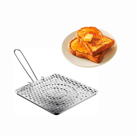 Tostador para Pan Estañado 20x20 cm Tostador para Pan Estañado 20x20 cm