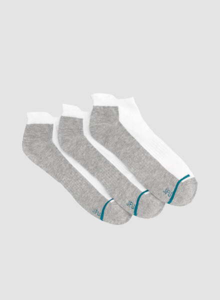 Pack x3 medias cortas con diseño deportivo Variante 39