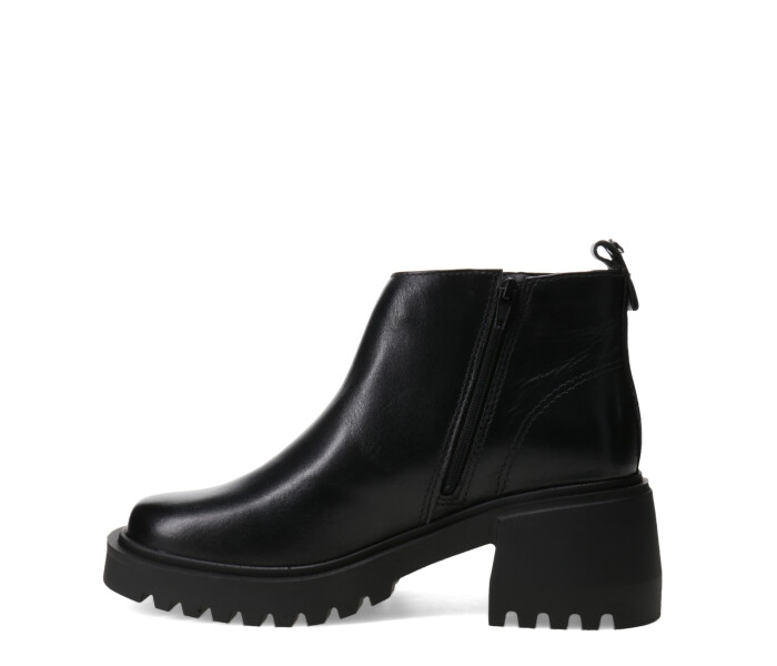 Botas de Mujer Bottero Caña Baja Con Cierre Negro