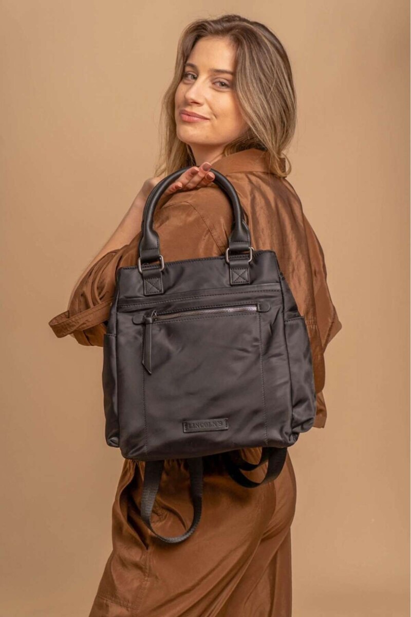 Bandolera Vainilla - Negro 