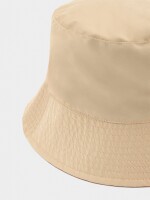 Sombrero Bucket De Nylon Reversible beige