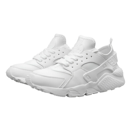 Calzado Casual Deportivo Unisex Acordonado Blanco