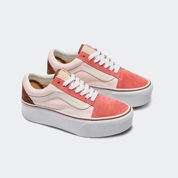 Championes Vans Old Skool Stackform Rosado