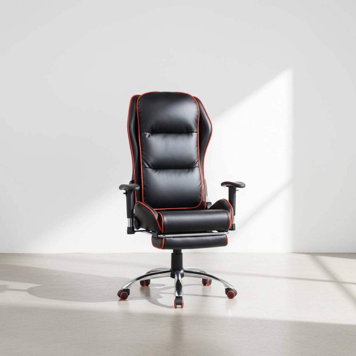 SILLA GAMER - PU-Y-METAL NEGRO CONFORT D-303 